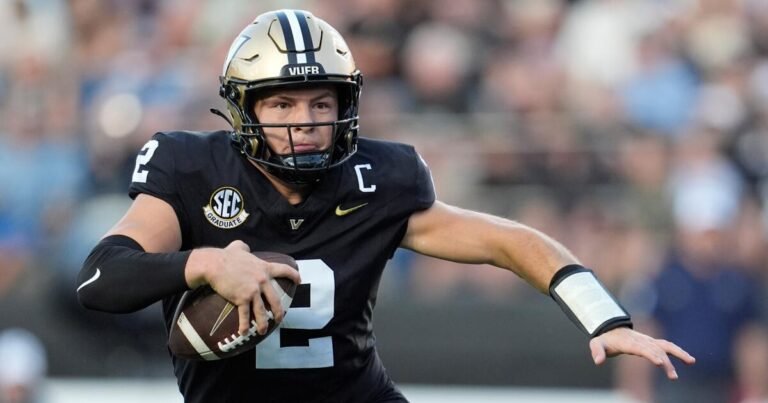 Diego Pavia, Vanderbilt Quarterback, Issues Apology for Controversial Heisman Voter Comments