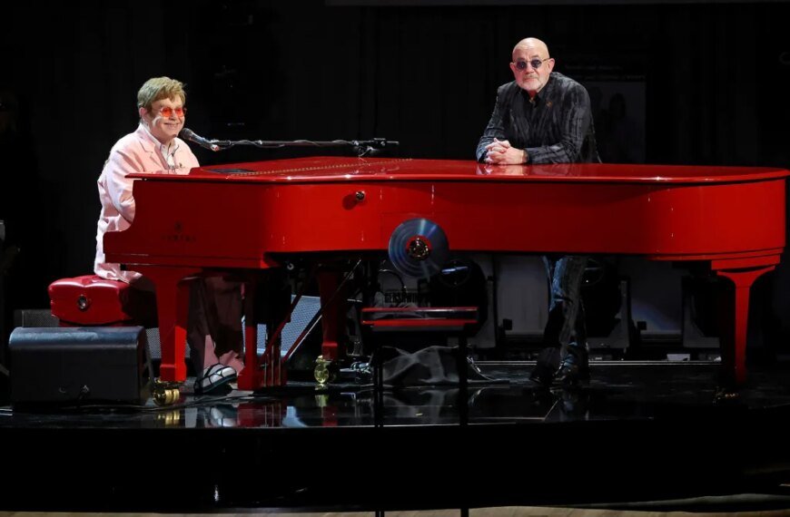 Elton John and Bernie Taupin Receive First Grammy Nomination Together in 54 Years for 'Never Too Late'