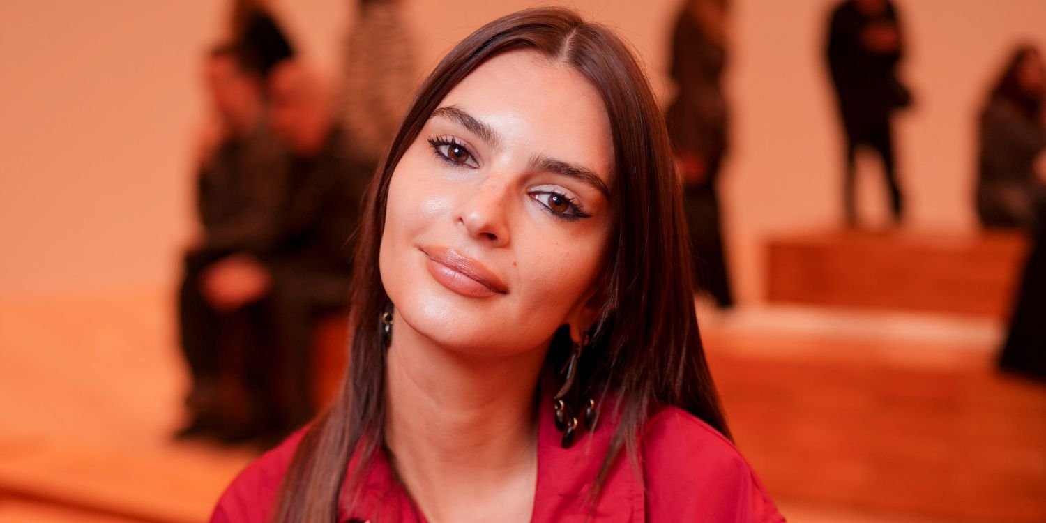 Emily Ratajkowski Swaps Her Classic Look for Glamorous Pamela Anderson-Inspired Curls