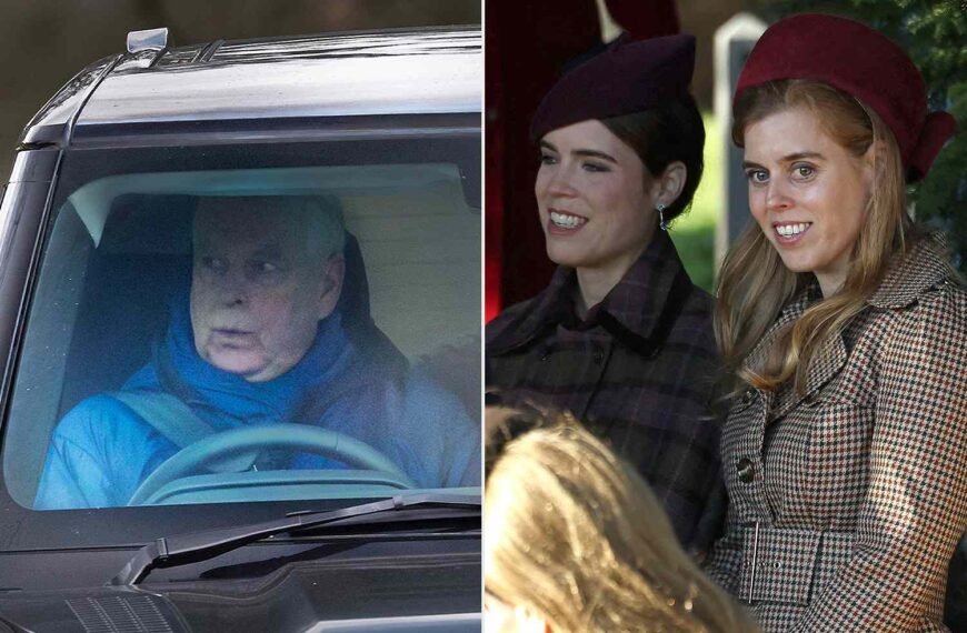Ex-Prince Andrew Seen Out and About After Missing Royal Family Christmas with Beatrice and Eugenie