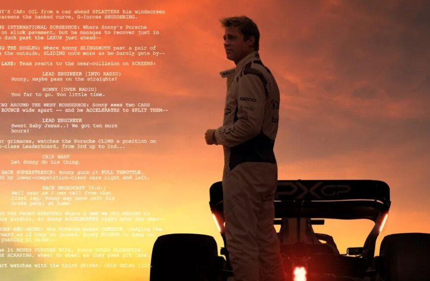 F1: Explore the Screenplay by Joseph Kosinski and Ehren Kruger That Put Brad Pitt Behind the Wheel