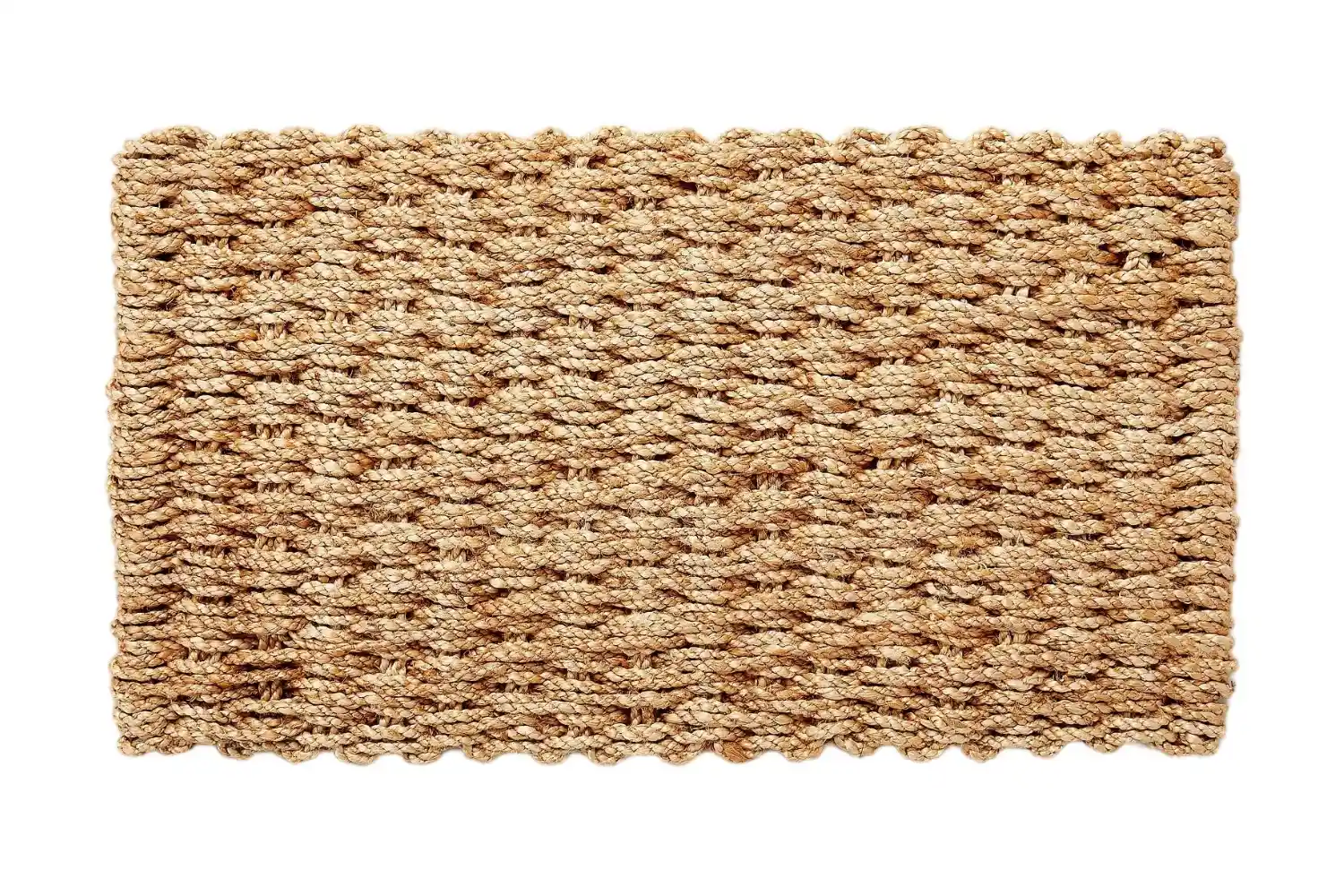 18"x30" Basket Weave Jute Doormat Natural Hearth & Hand with Magnolia