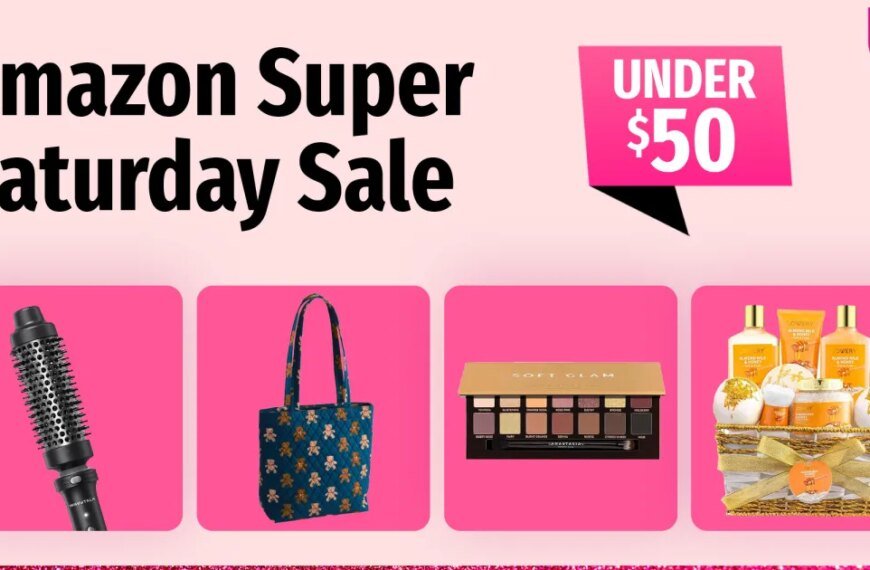 Find the Perfect 4+ Star Gifts Under $50 in Amazon's Super Saturday Sale This Christmas