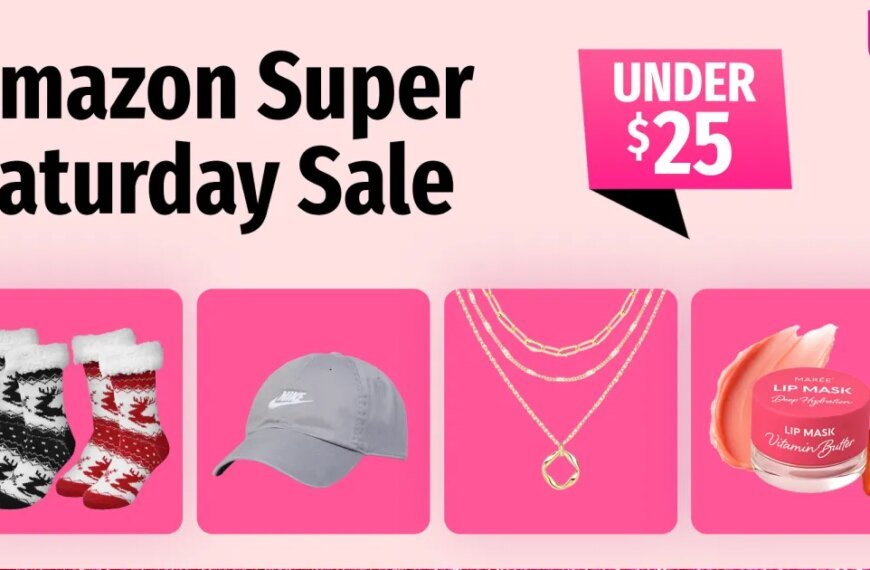 Grab Affordable Stocking Stuffers Under $25 Before Amazon’s Super Saturday Sale Ends