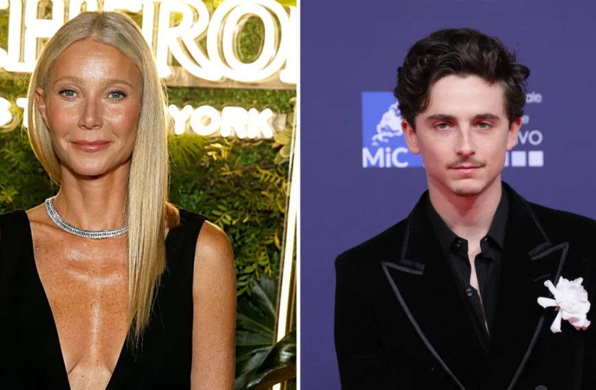 Gwyneth Paltrow Shares Skincare Tips with Timothée Chalamet After a Makeup Mix-Up