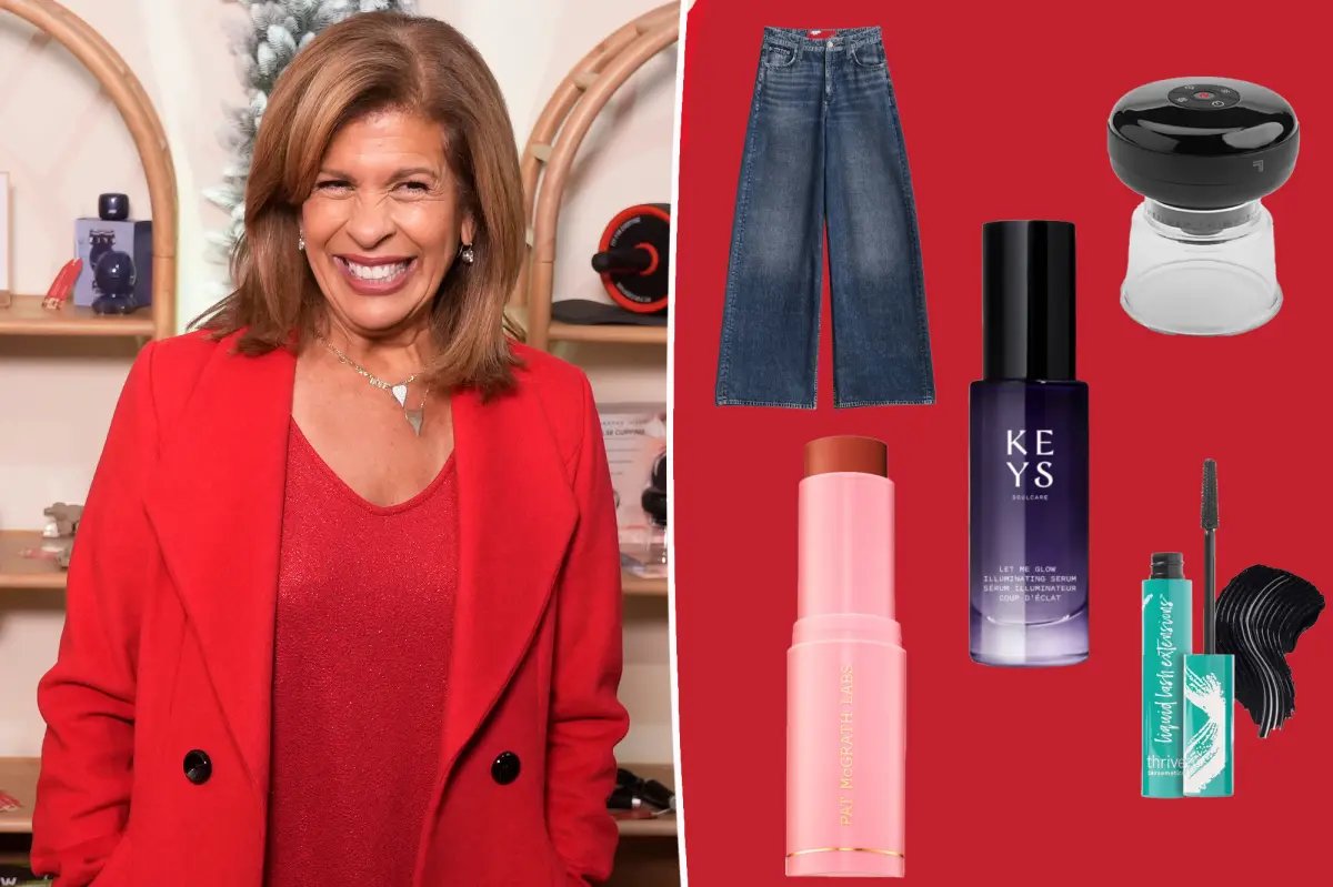 Hoda Kotb's Favorite Holiday Gift Ideas: From Comfort of Sweatpant Jeans to a Radiant Face Serum