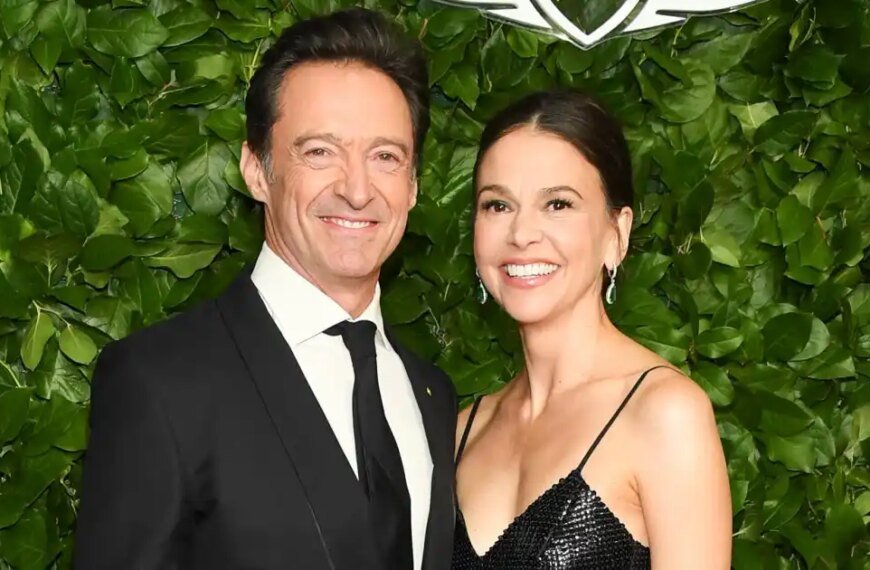 Hugh Jackman and Sutton Foster Share Smiles on the 2025 Gotham Awards Red Carpet