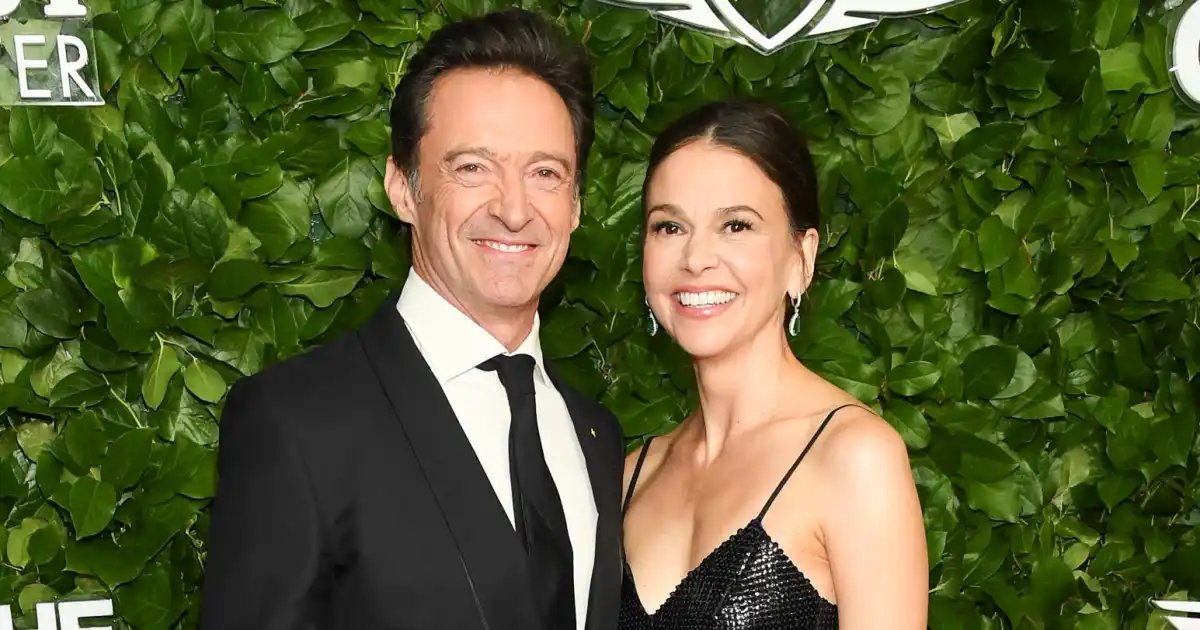 Hugh Jackman and Sutton Foster Share Smiles on the 2025 Gotham Awards Red Carpet
