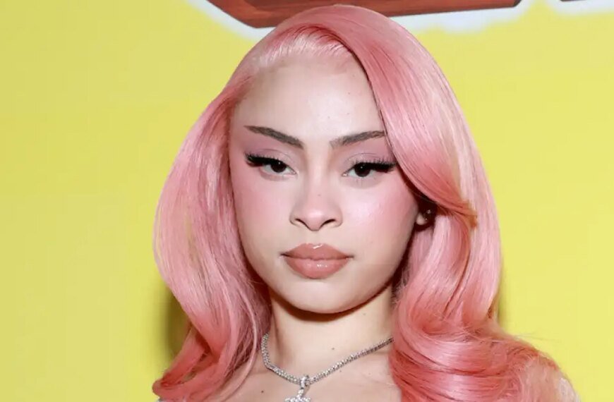 Ice Spice's Sheer Thong Outfit Sparks Debate at SpongeBob Movie Screening