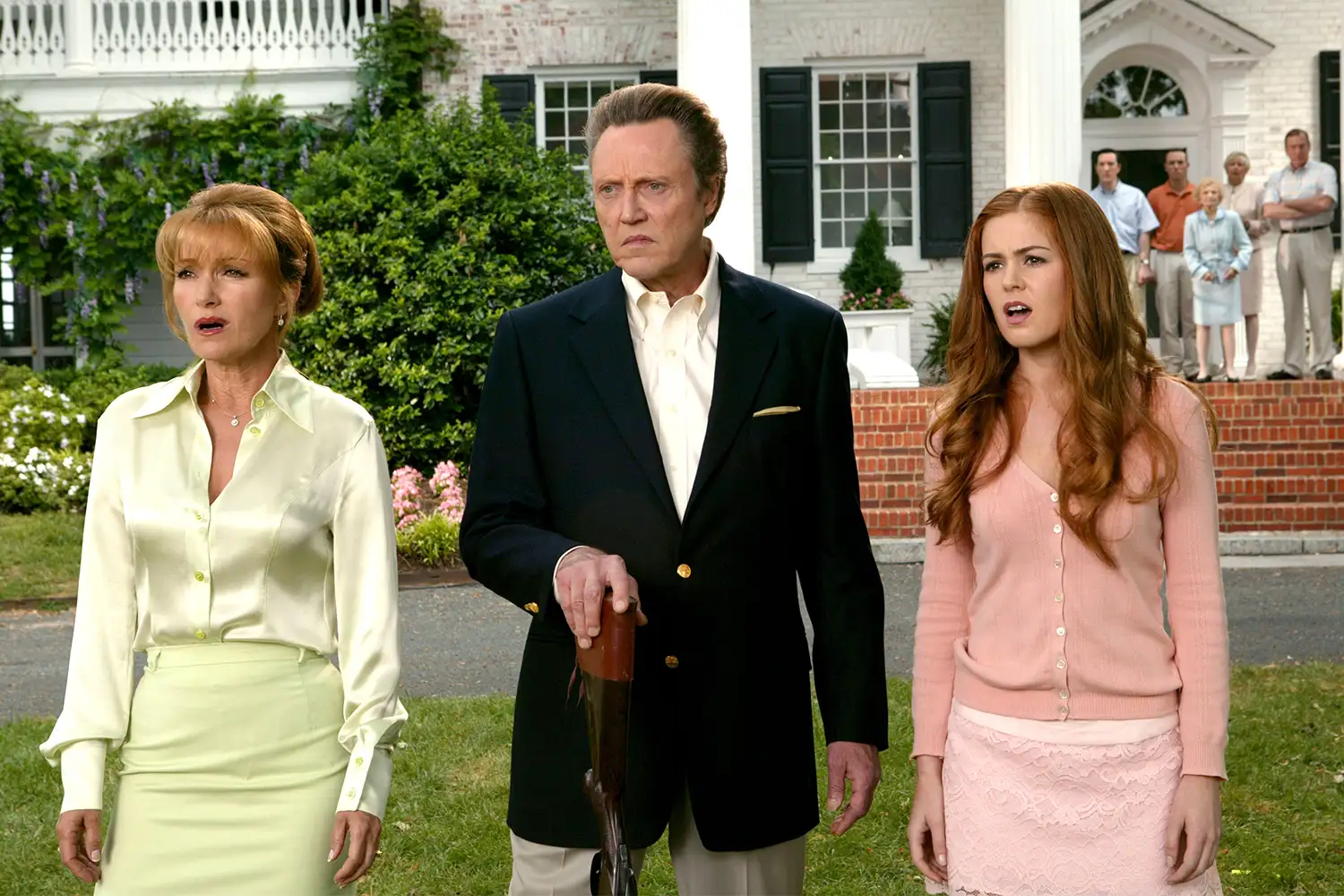 Jane Seymour, Christopher Walken, Isla Fisher Wedding Crashers
