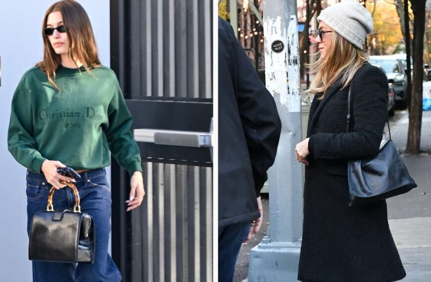 Jennifer Aniston and Hailey Bieber Show Us Why Baggy Jeans Are a Winter Must-Have