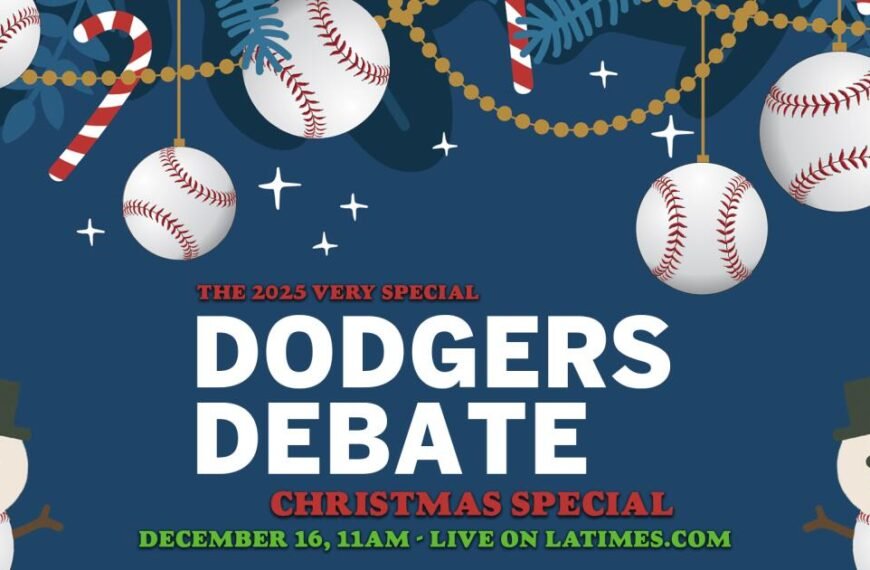 Join Us for a Fun Live Dodgers Debate This Christmas!