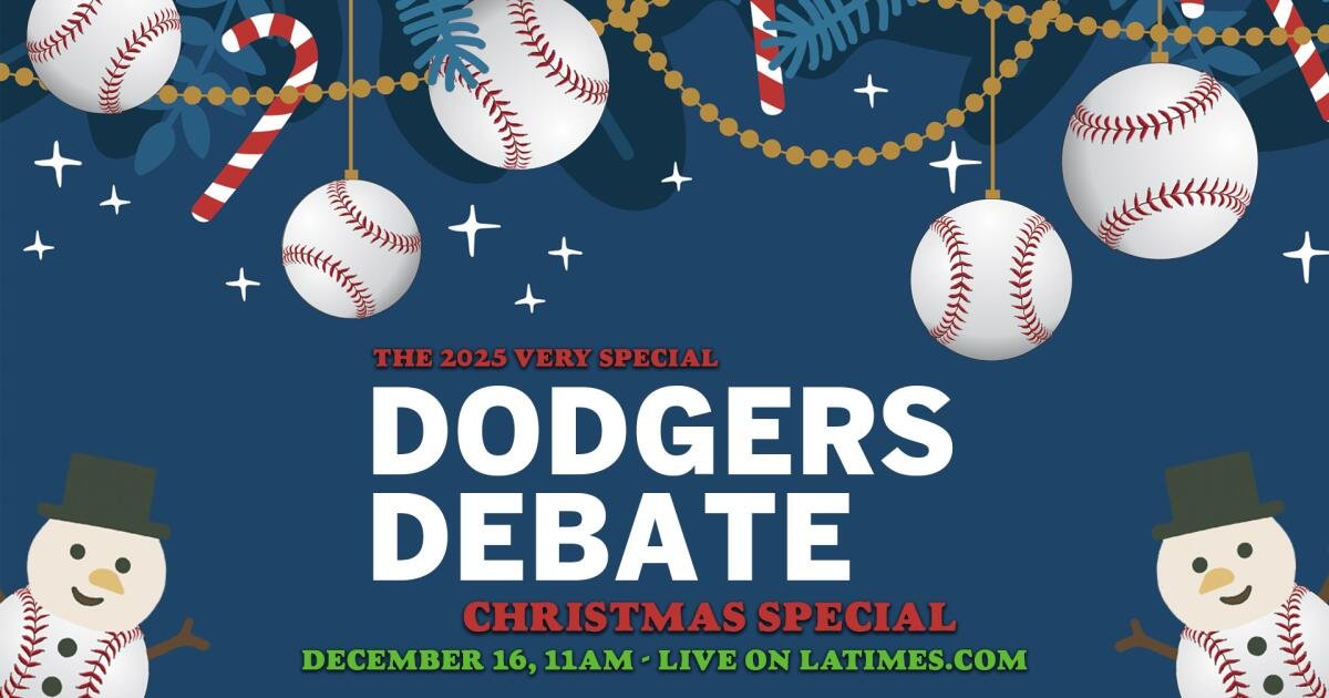 Join Us for a Fun Live Dodgers Debate This Christmas!