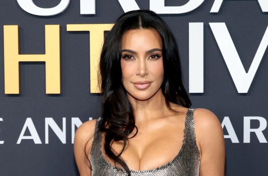 Kim Kardashian Teams a Bold Bodysuit with a Y2K Streetwear Favorite
