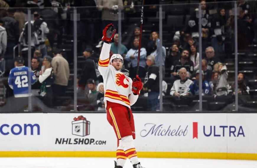 Kings Lose to Flames in Overtime After Anze Kopitar's Goal is Disallowed