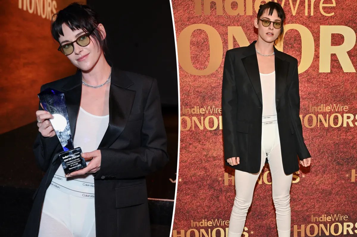 Kristen Stewart Shows Us How to Rock Long Underwear on the Red Carpet