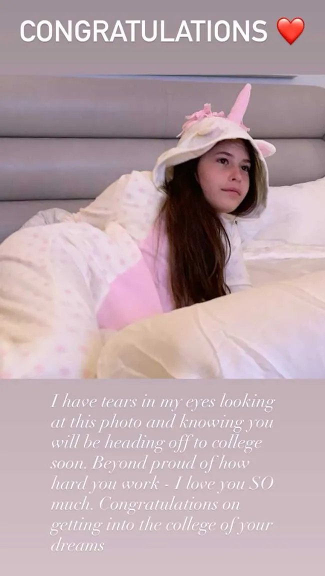 Lauren Sanchez Bezos posts a photo of her daughter Ella Whitesell