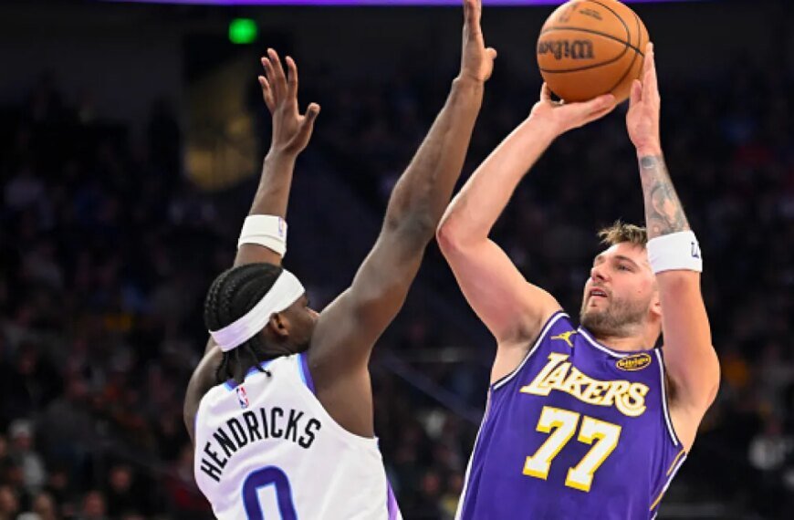 Luka Dončić Shines with 45 Points and a Triple-Double as Lakers Rally to Overcome Jazz 143-135