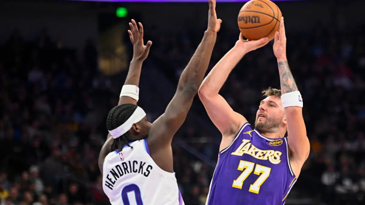 Luka Dončić Shines with 45 Points and a Triple-Double as Lakers Rally to Overcome Jazz 143-135
