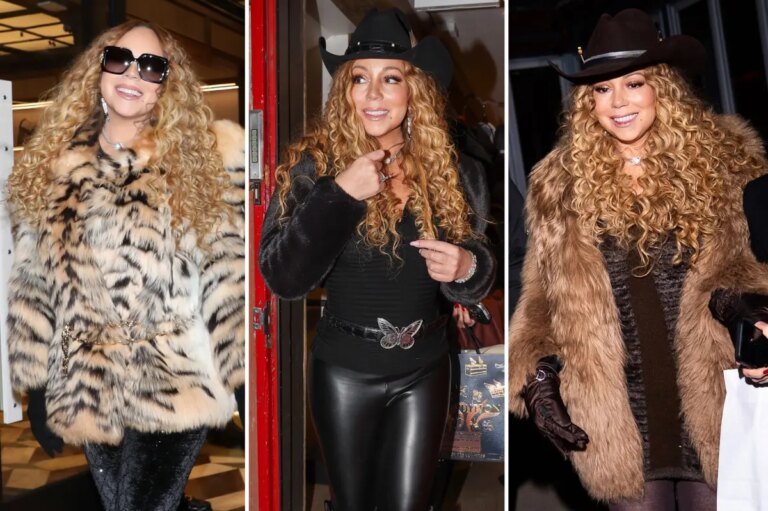 Mariah Carey Stuns in Stylish Winter Outfits from Louis Vuitton, Gucci, and More in Aspen