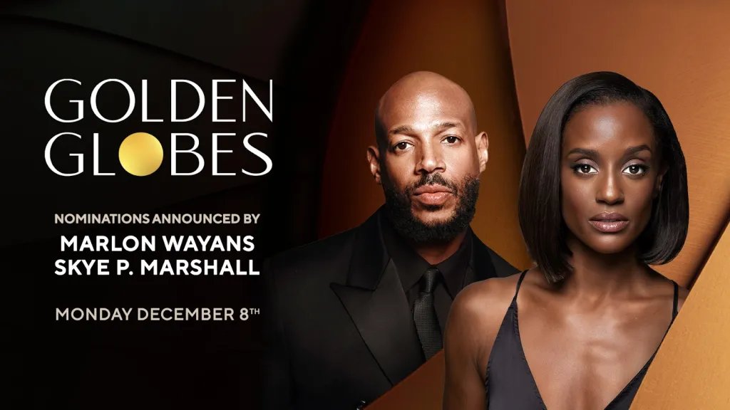 Marlon Wayans and Skye P. Marshall Announce the Golden Globe Nominations