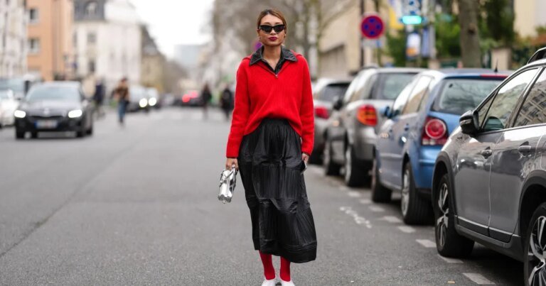 Martha Stewart, Jennifer Lawrence, and Others Are Loving These 17 Cozy Red Sweater Styles