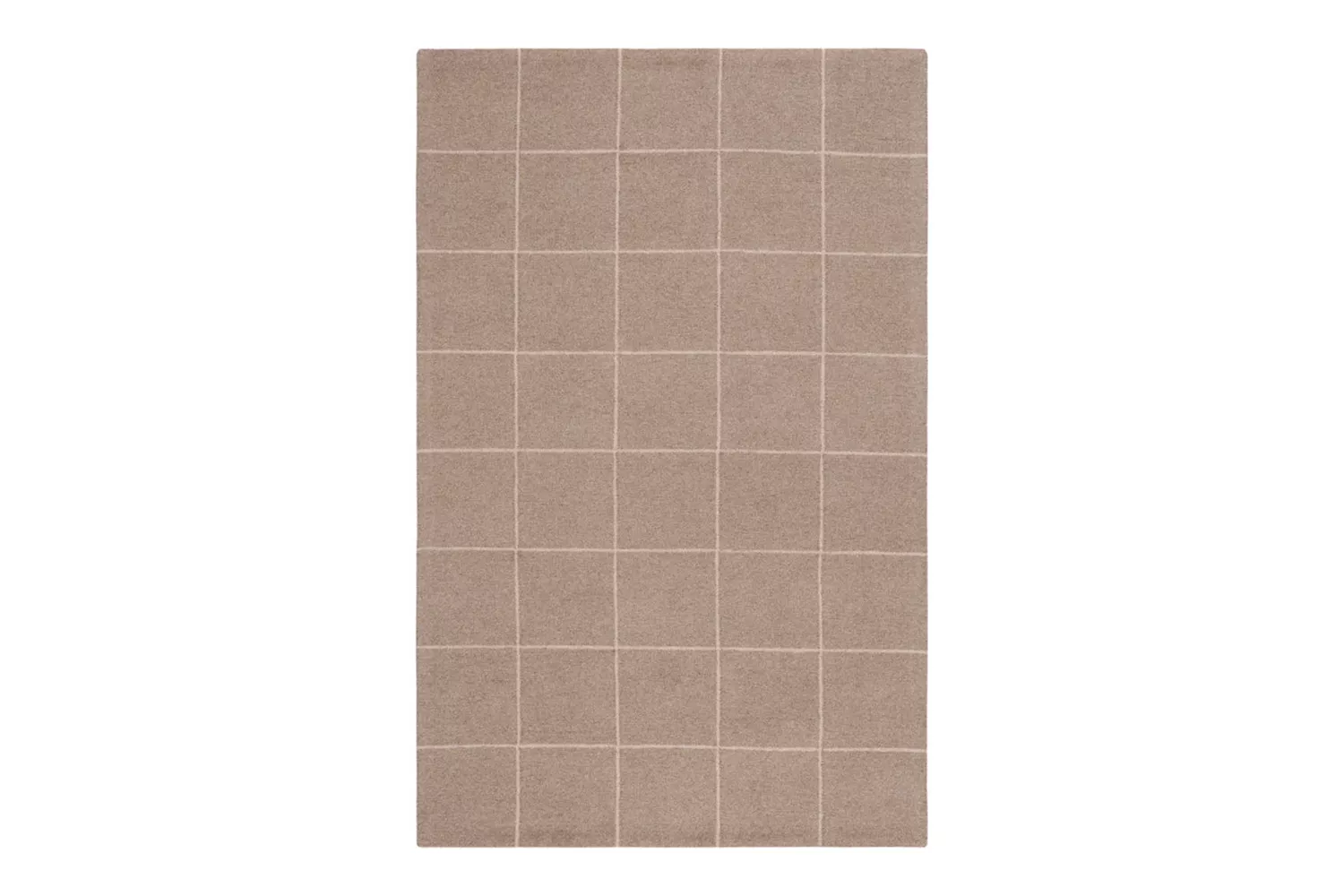 Martha Stewart 300 Hand Tufted 85% Wool And 15% Cotton With Latex Geometric Rug