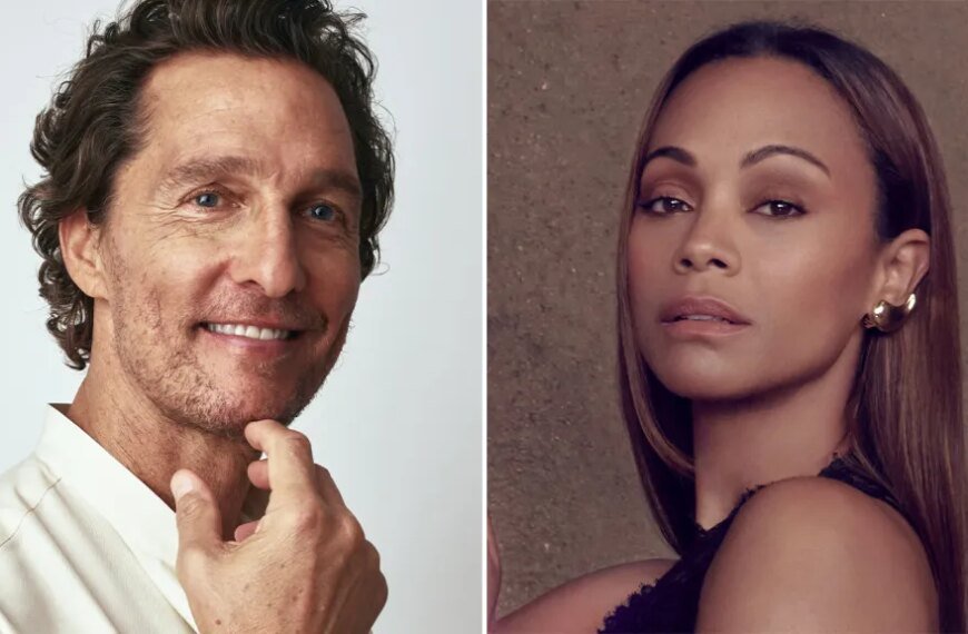 Matthew McConaughey and Zoe Saldaña Team Up for the Romantic Adventure 'Positano' on Netflix Directed by Daniel Roher