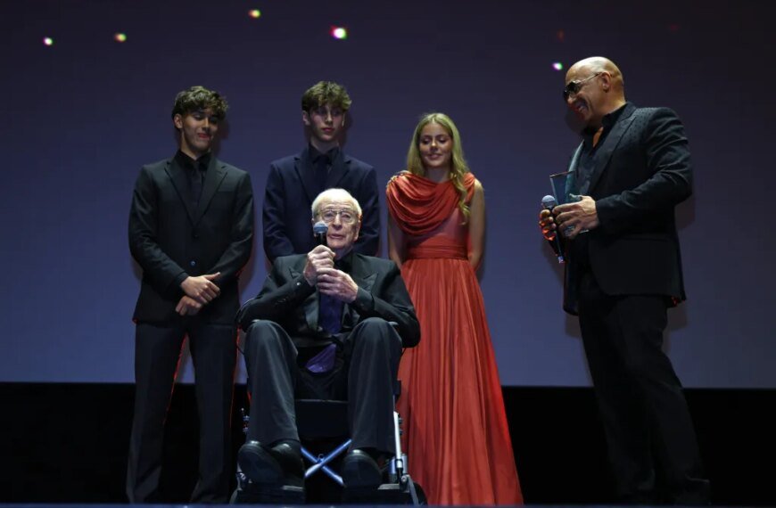 Michael Caine Shines at the Opening of Saudi Arabia’s Fifth Red Sea Film Festival