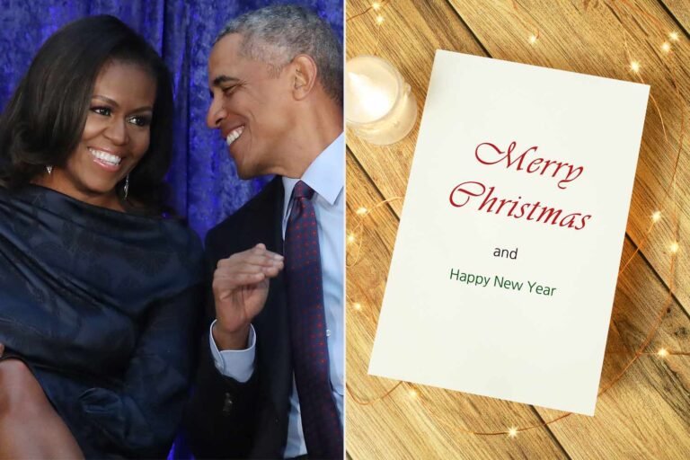 Michelle Obama Shares How Many Christmas Cards She and Barack Send Each Year