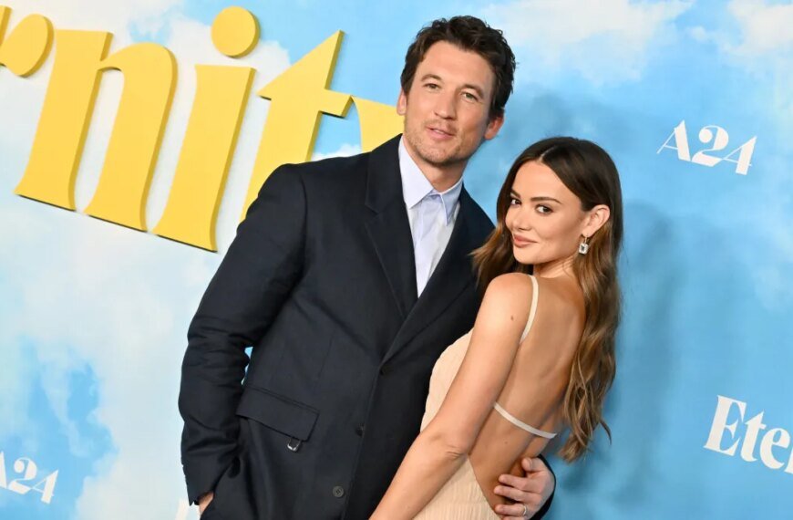 Miles Teller Creates a New Wedding Dress for Keleigh After Wildfires