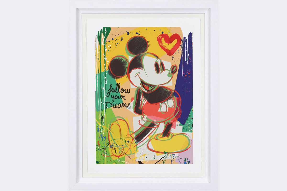 Mr. Brainwash Launches Heartfelt 'Dreams Come True' Collection in Collaboration with Disney
