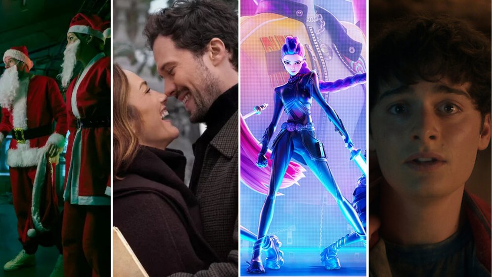 Netflix Film Rankings: 'Jingle Bell Heist' and 'Champagne Problems' Shine as 'Kpop Demon Hunters' Holds Strong in Top 10 for 24 Weeks; 'Stranger Things 5' Leads TV Charts
