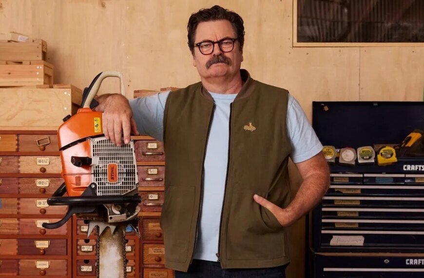 Nick Offerman Kicks Off His 2026 "Big Woodchuck" Book Tour