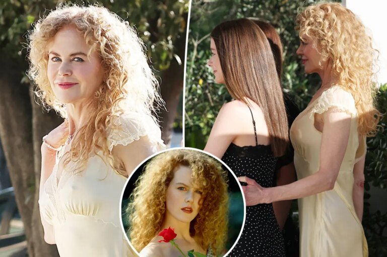 Nicole Kidman Embraces Her Aussie Roots with Curly Hair on Her Trip Home