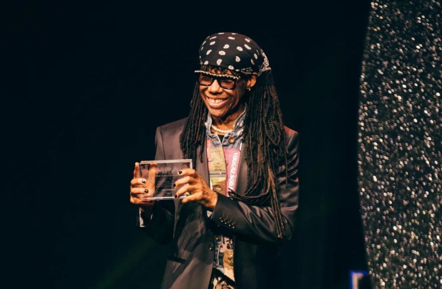 Nile Rodgers Honored with Lifetime Achievement Award from the Music Publishers Association