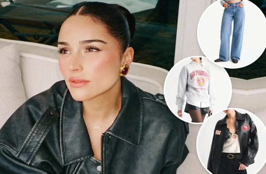 Olivia Culpo Shares Her Game-Day Outfit and Favorite Affordable Jeans