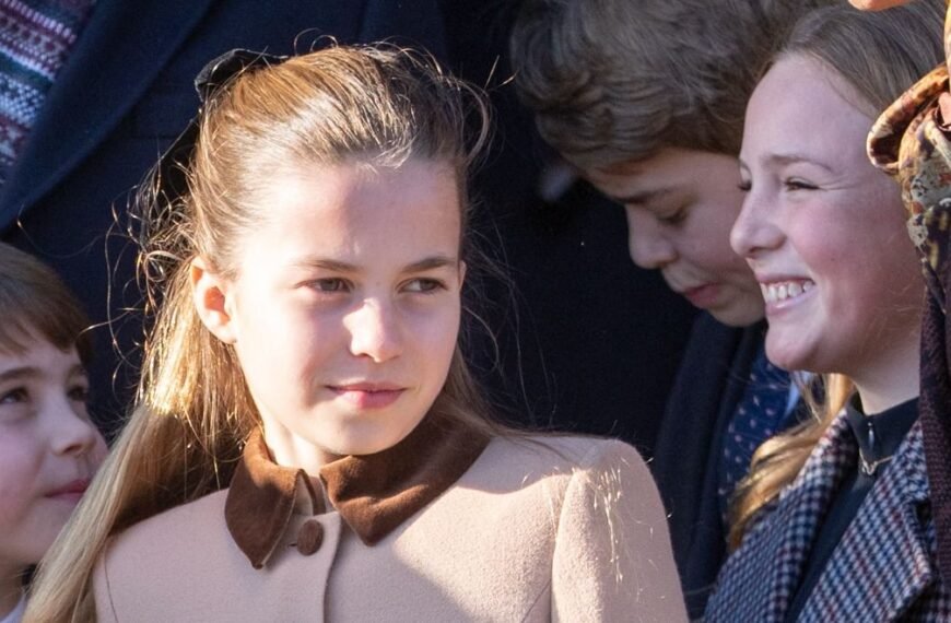 Princess Charlotte Enjoys a Fun Moment at the Christmas Walk, Continuing a Sweet Tradition