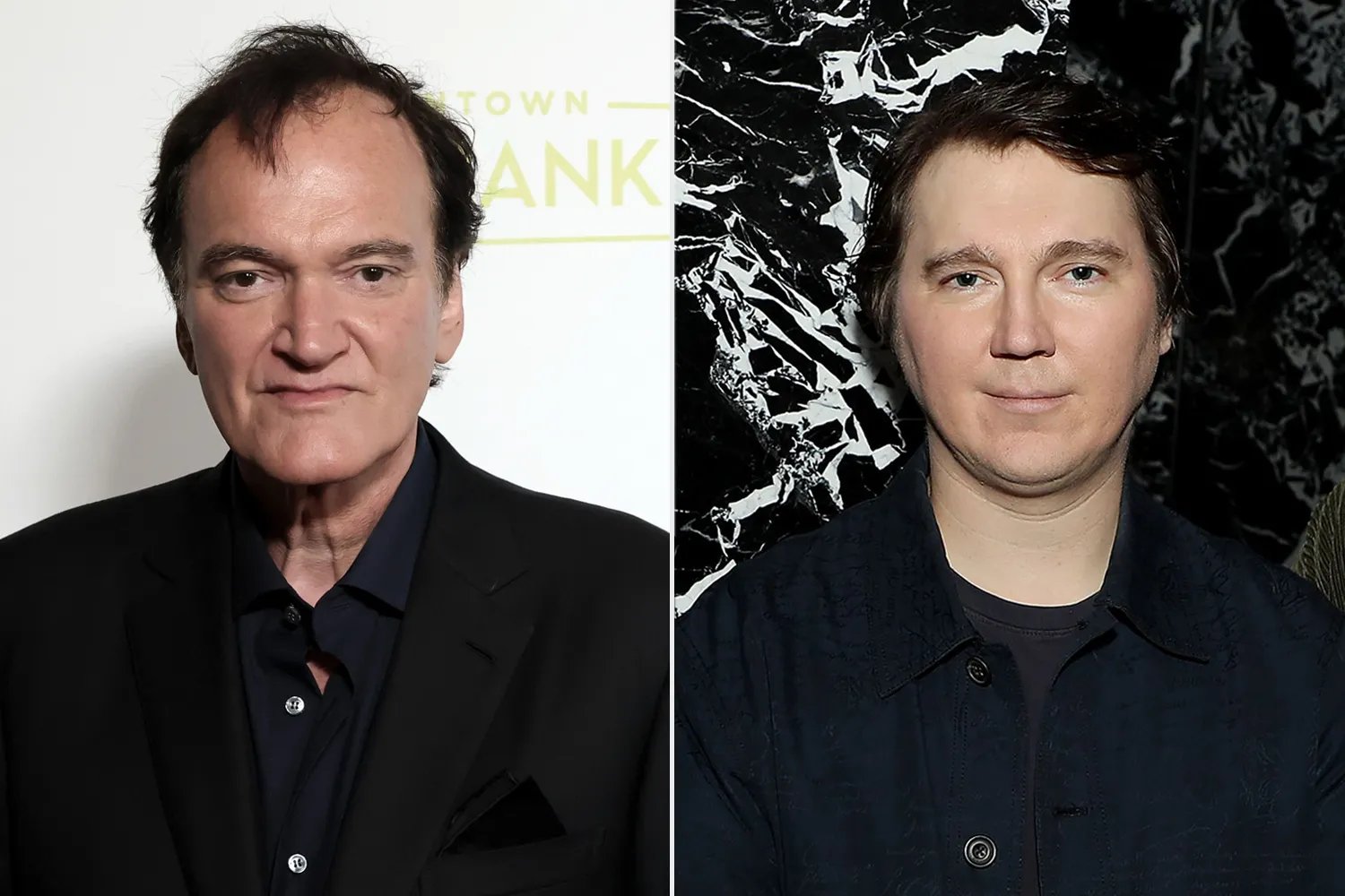 Quentin Tarantino arrives to receive The Vanguard Award; Paul Dano (Moderator), Ronan Day-Lewis (Director) Focus Features New York Special Screenings for "Anemone"