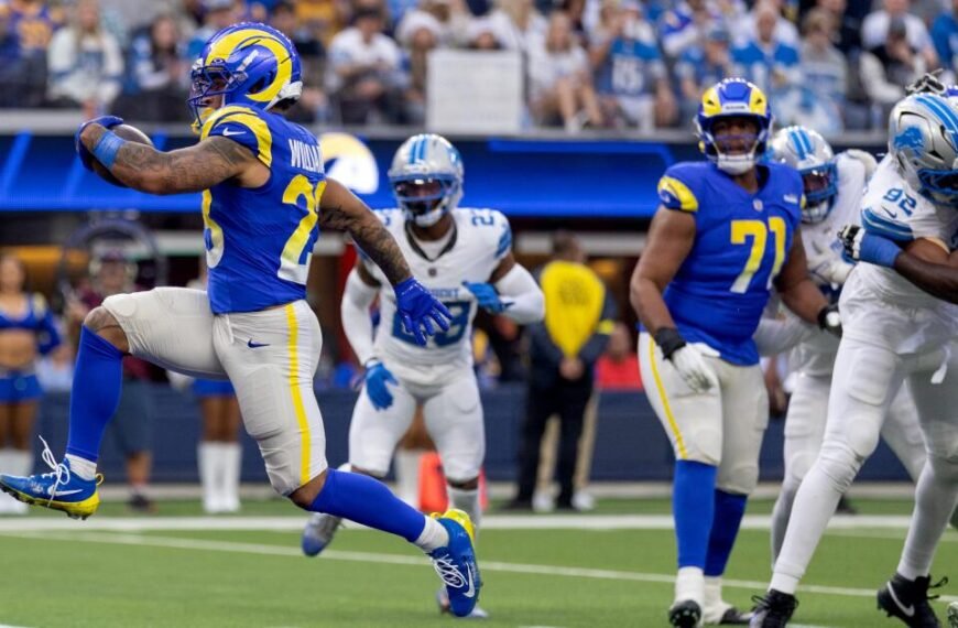 Rams Rally in the Second Half to Beat Lions and Secure Playoff Spot