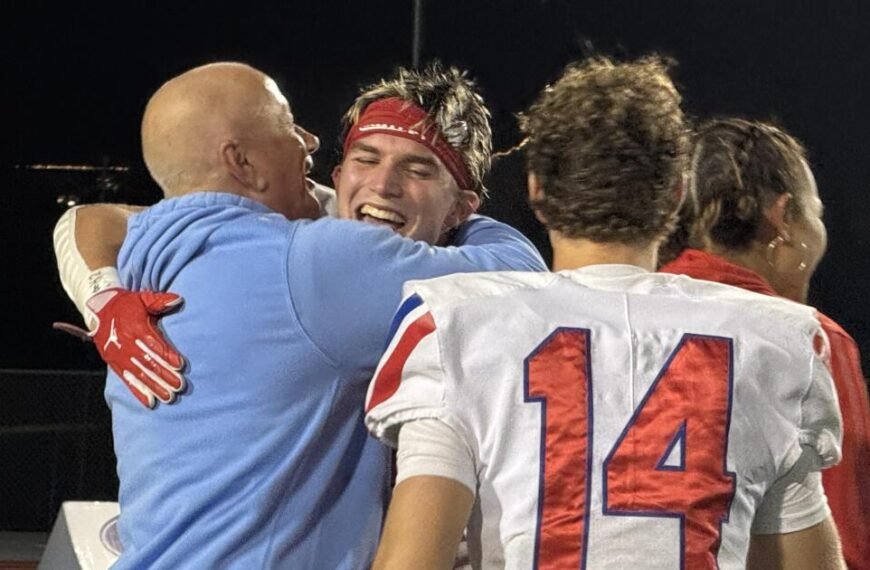 Ray Fenton from Los Alamitos Named Football Coach of the Year by The Times