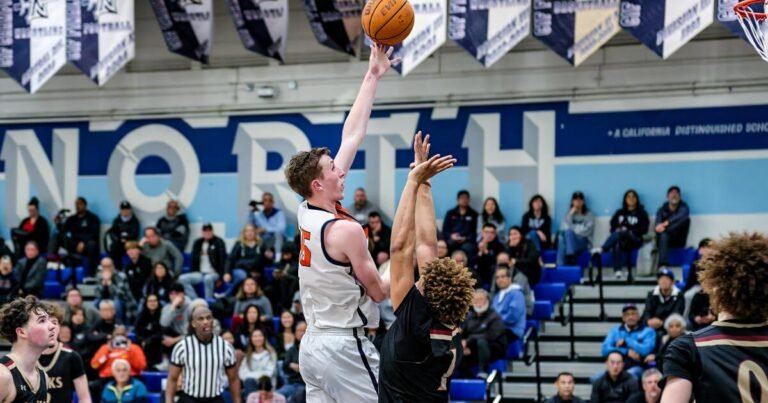 Rolling Hills Prep Takes Down Arcadia in Exciting Basketball Showdown at Damien