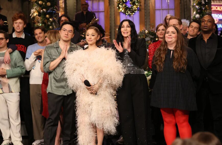 SNL Celebrates the Holidays with Special Guests Ariana Grande and Cher