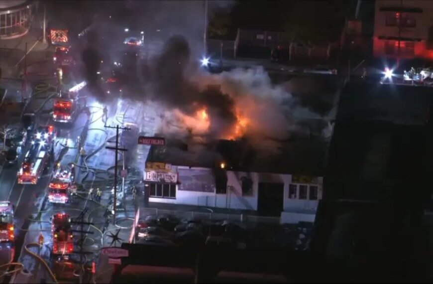 San Pedro Bicycle Shop Suffers Devastating Fire
