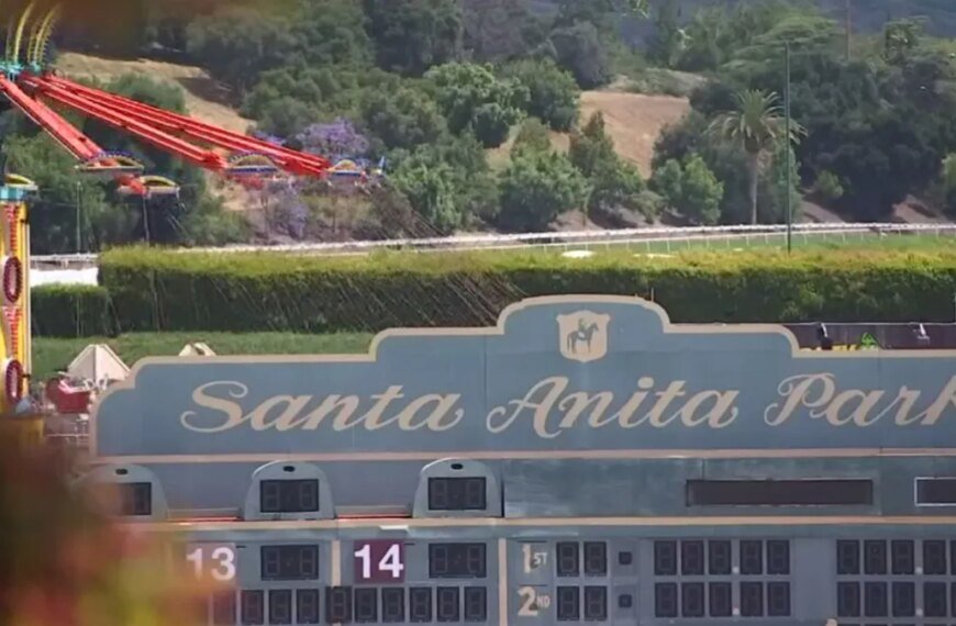 Santa Anita Delays Racing Event Because of Expected Rain