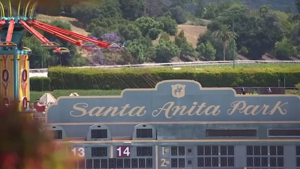 Santa Anita Delays Racing Event Because of Expected Rain