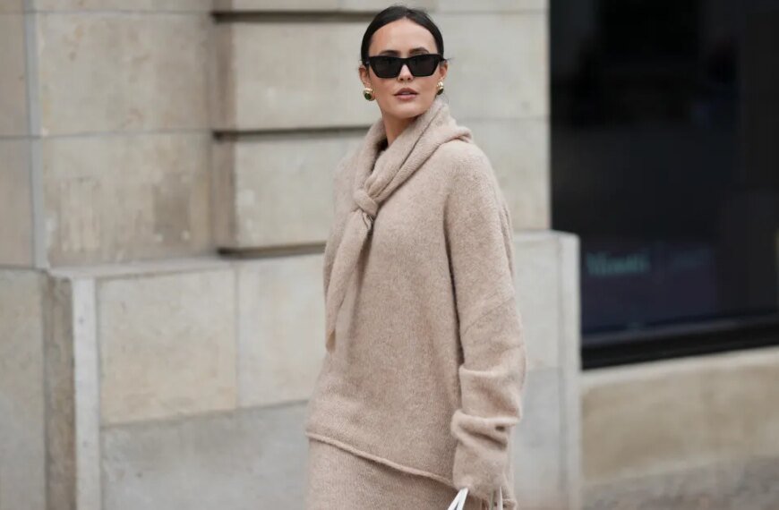 Scarf Sweaters Are Back in Style! Here Are 15 Picks to Get the Look Right