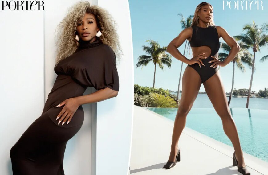 Serena Williams Stuns in a Stylish $1,000 Cutout Swimsuit