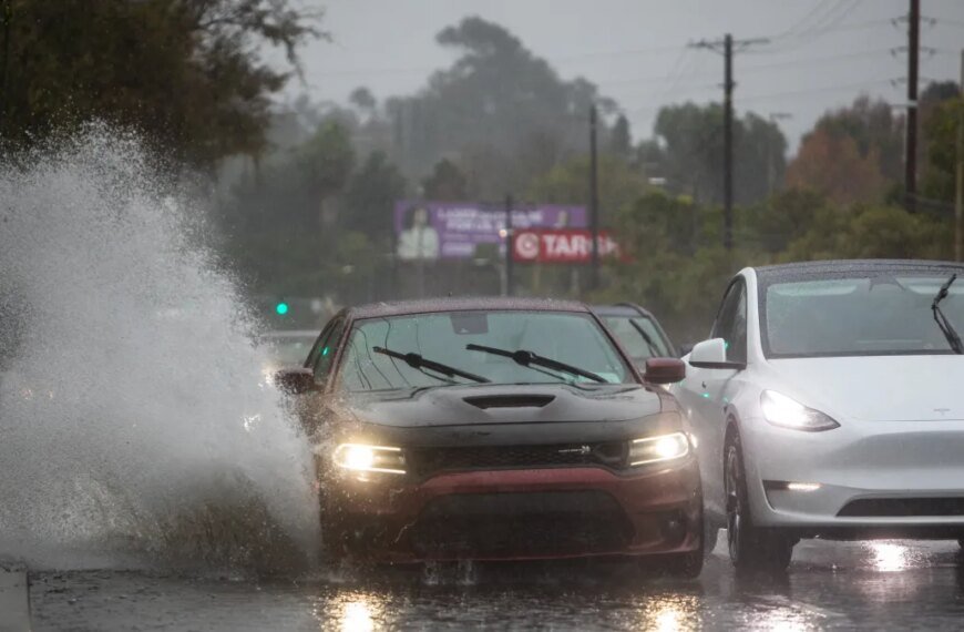 Stormy Weather Highlights for Southern California This Christmas Week