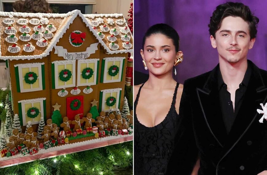 Timothée Chalamet and Kylie Jenner Strengthen Their Bond by Joining a Kardashian-Jenner Family Christmas Tradition
